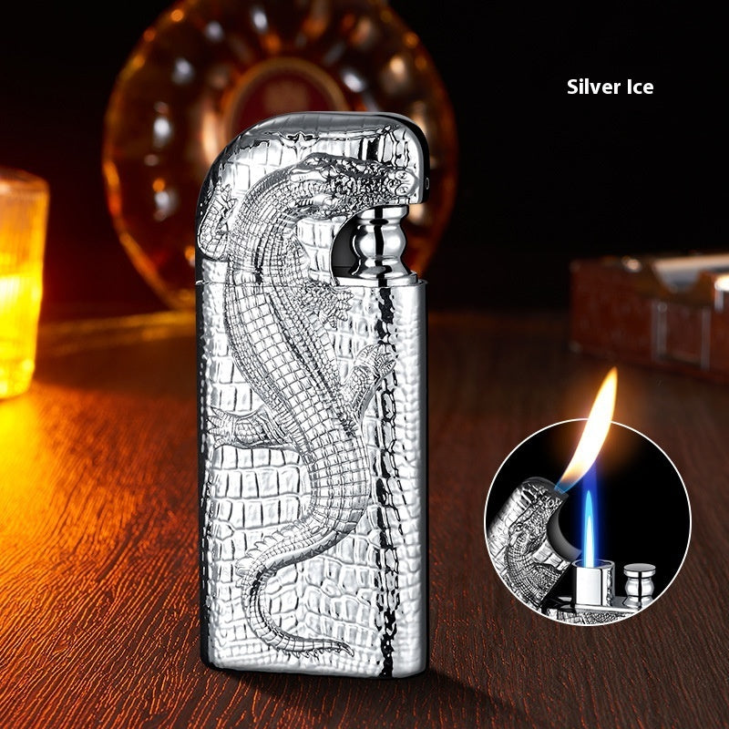Three-dimensional Embossed  Styled Metal Lighter