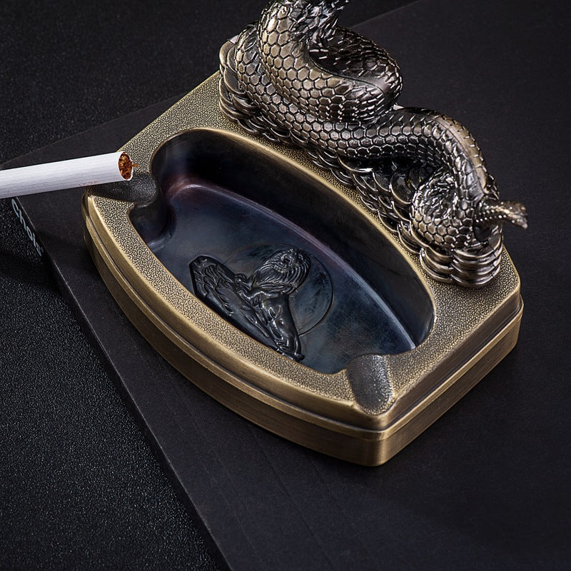 Creative Desktop Craft Lighter Ashtray