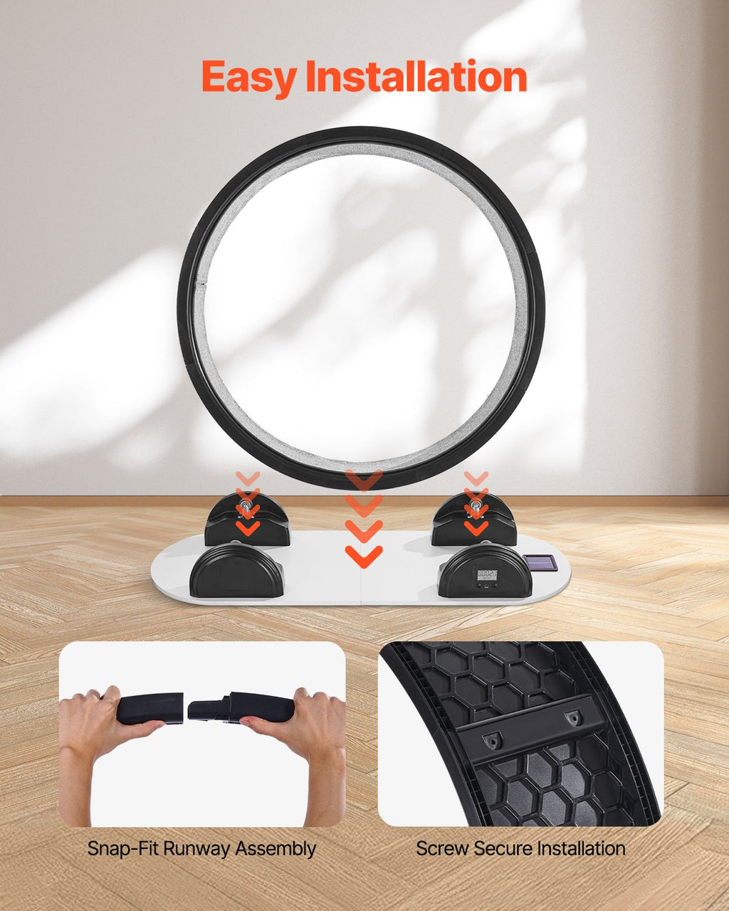 Cat Exercise Wheel With Pedometer, Cat Treadmill For Pet Health & Wellbeing