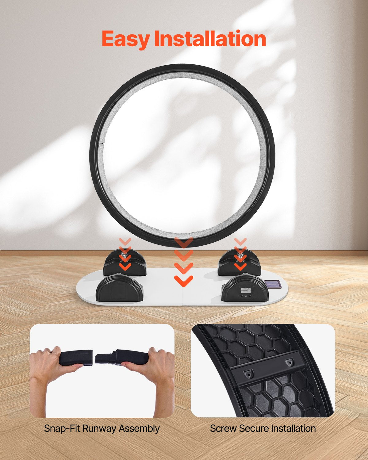 Cat Exercise Wheel With Pedometer, Cat Treadmill For Pet Health & Wellbeing