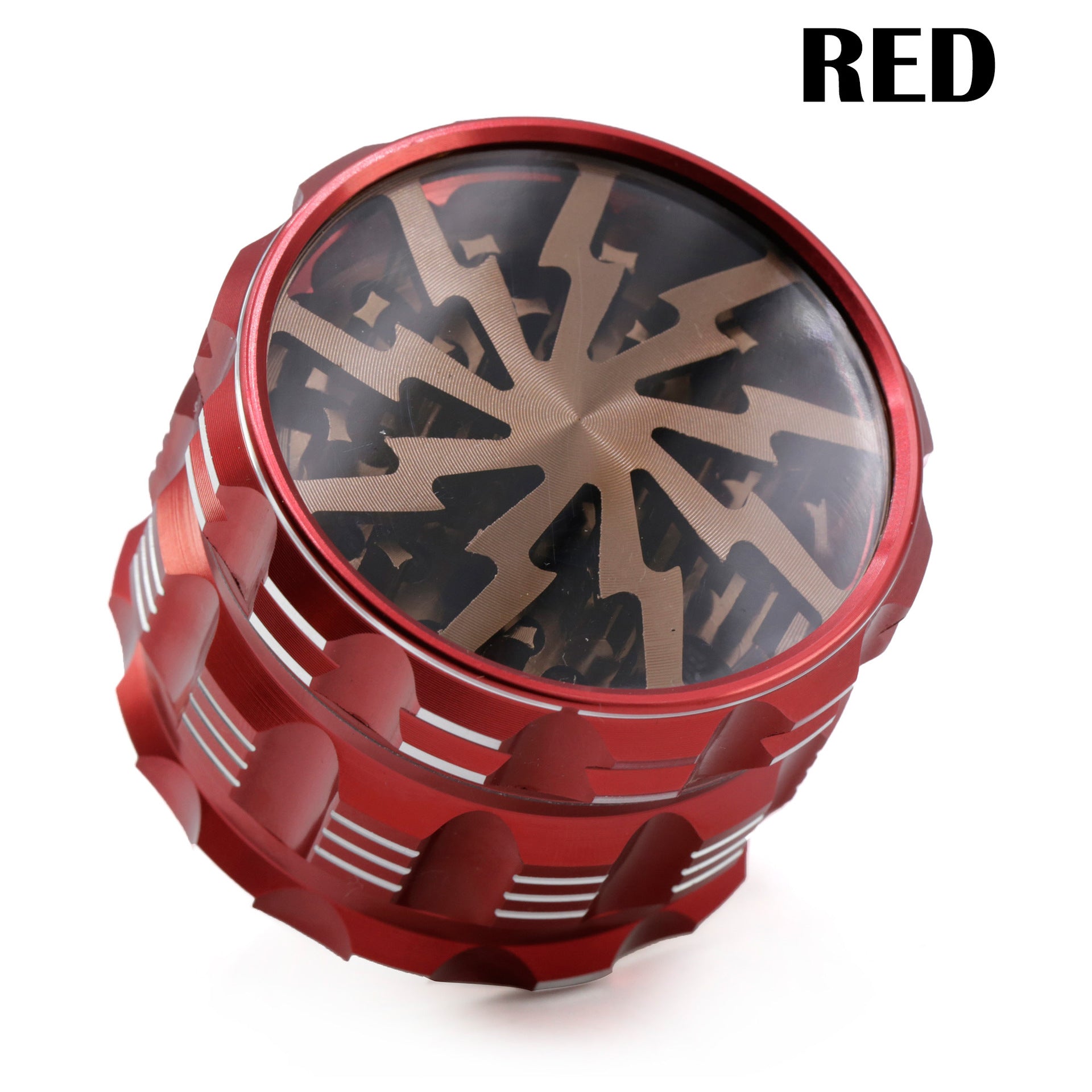 Aluminum alloy four-layer smoke grinder