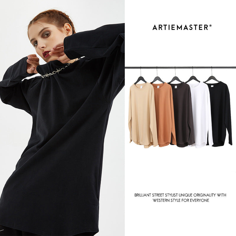 Curved men's loose Jumper style shirt