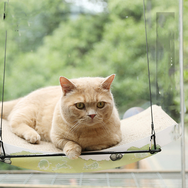 JoyCat Balcony Glass Hammock Nest Window Super Suction Cup