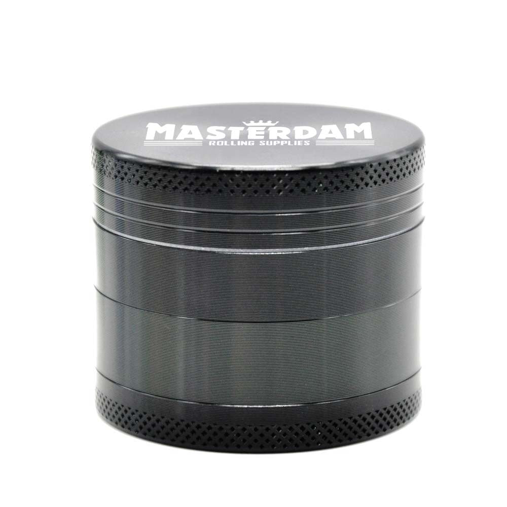 Masterdam 4-Layer Aluminum Alloy Smoke Grinder 50mm Metal Grinder Smoke Crusher Grider Can Be Customized