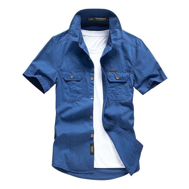 Men's stylish short sleeve shirt
