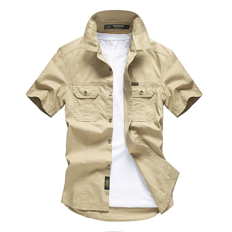 Men's stylish short sleeve shirt