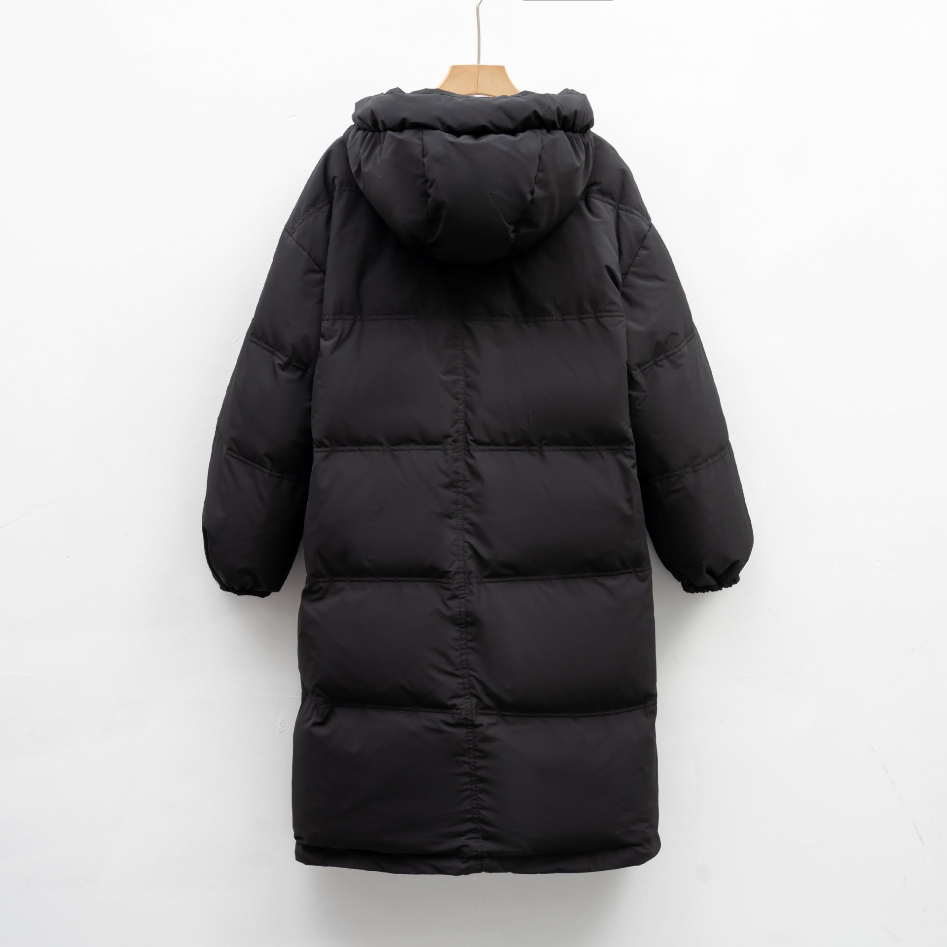Thickened Loose Bread Jacket New Duck Down Winter Coat Extended Knee-length Down Jacket Women