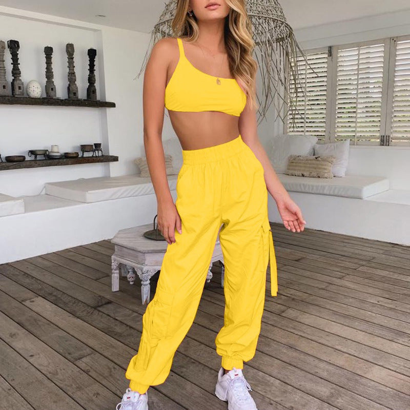 Two-piece Trendy vest and trousers
