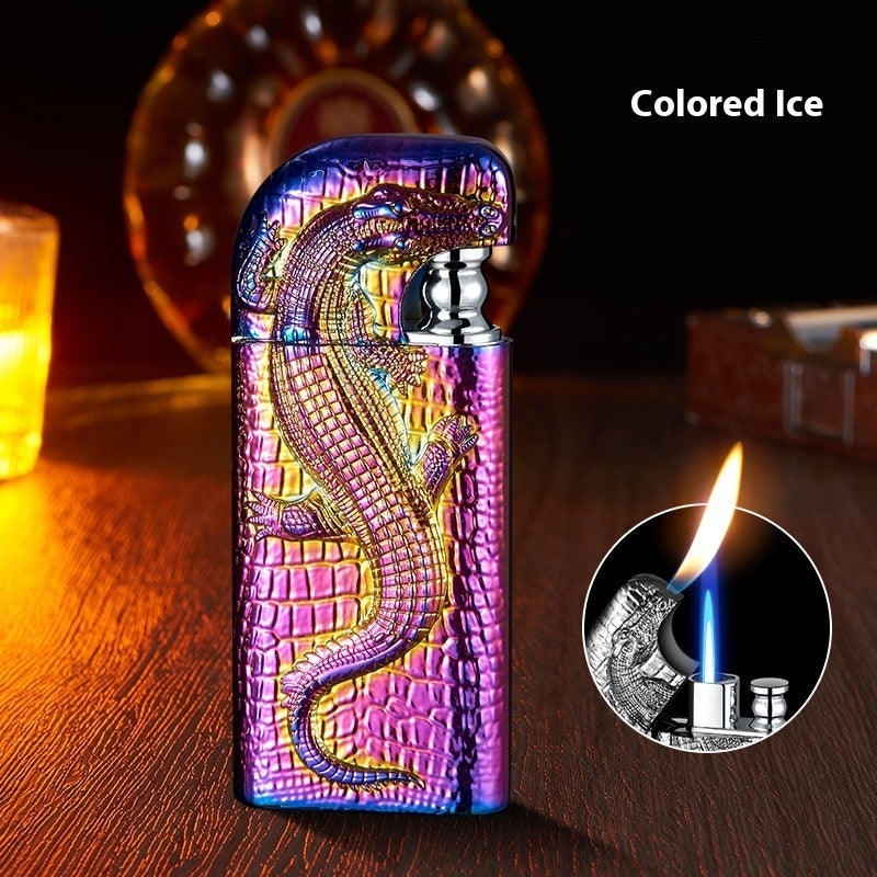 Three-dimensional Embossed  Styled Metal Lighter