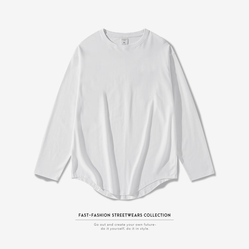 Curved men's loose Jumper style shirt