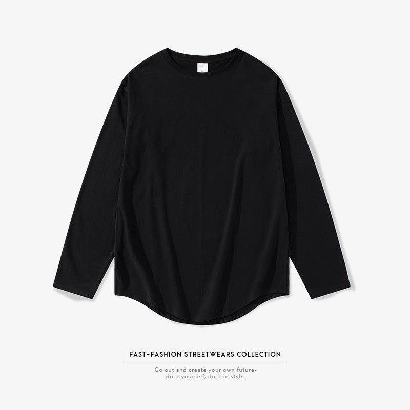 Curved men's loose Jumper style shirt