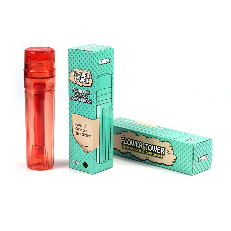 Grinding Tank Integrated Plastic Cigarette Grinder