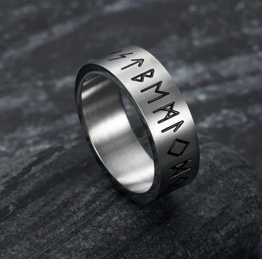 Fashion Titanium Steel Rotatable Ring