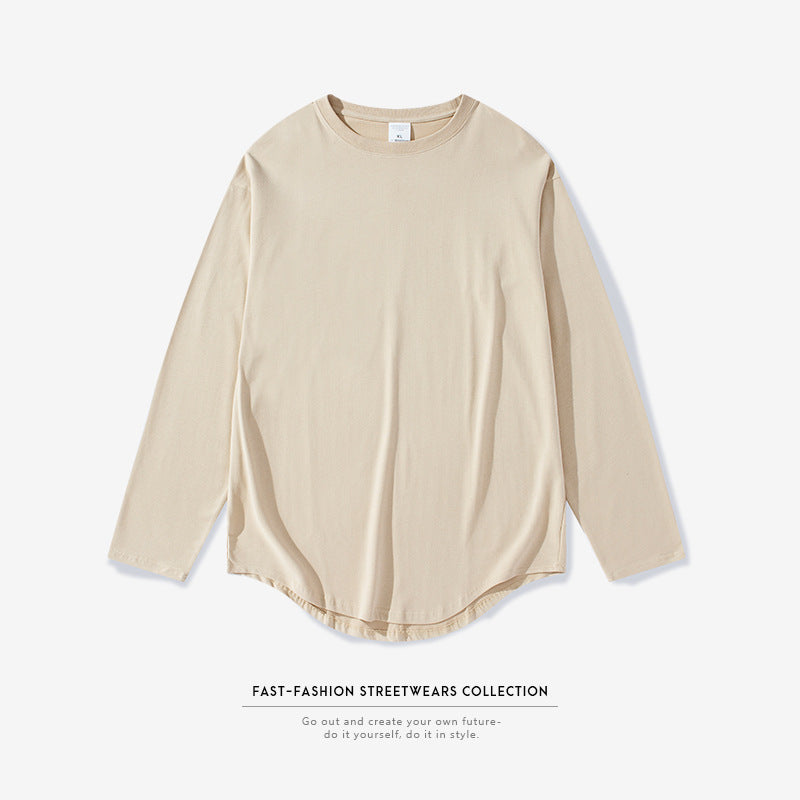 Curved men's loose Jumper style shirt