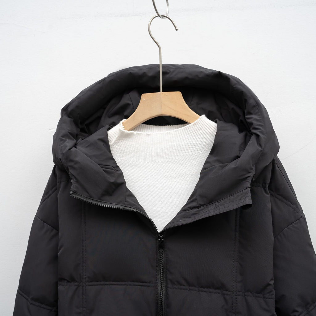 Thickened Loose Bread Jacket New Duck Down Winter Coat Extended Knee-length Down Jacket Women