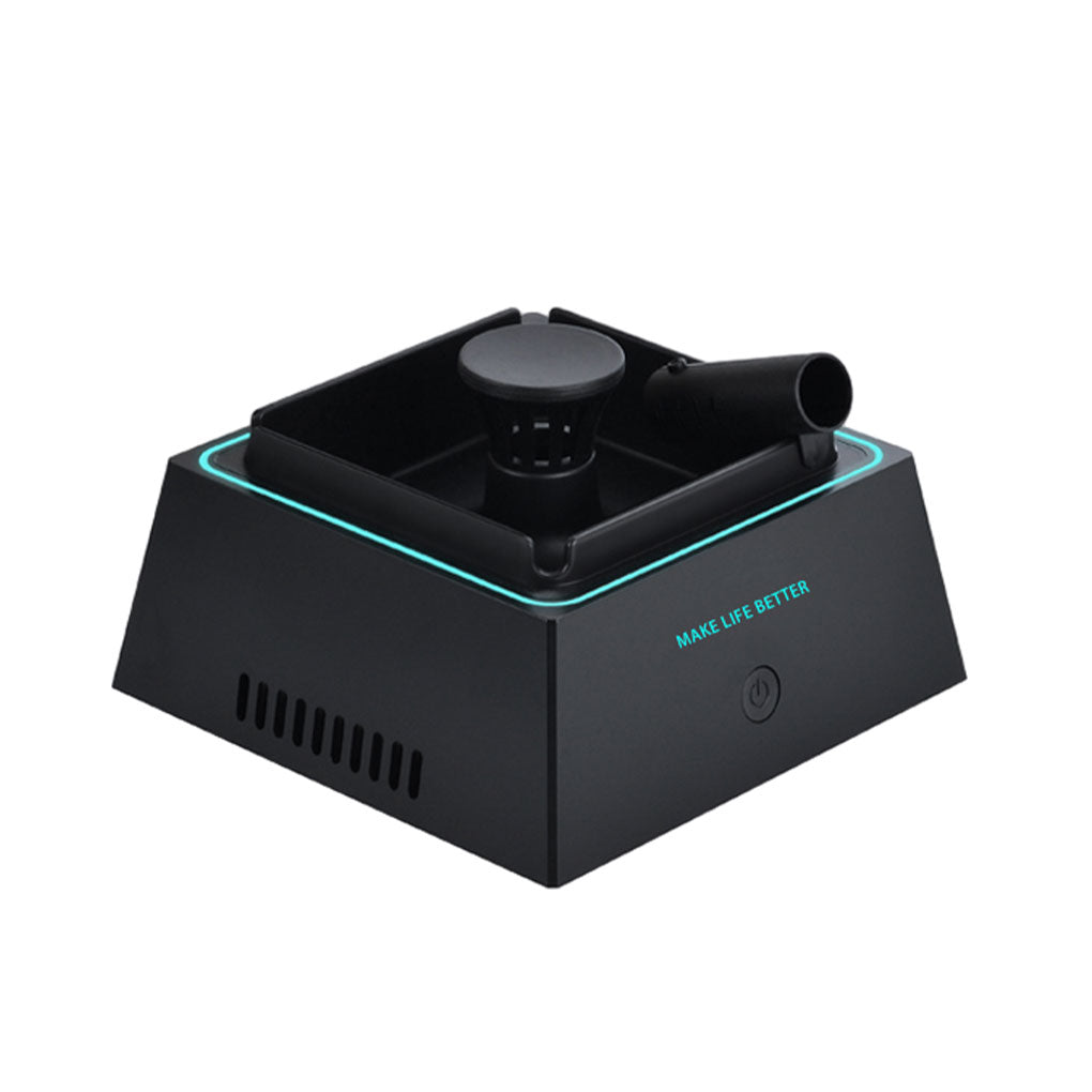 Intelligent Electronic Ashtray Air Purifier Remove Smoke Grabber Air Cleaners Smokeless Ashtray Ash Tray For Smoker Home Office