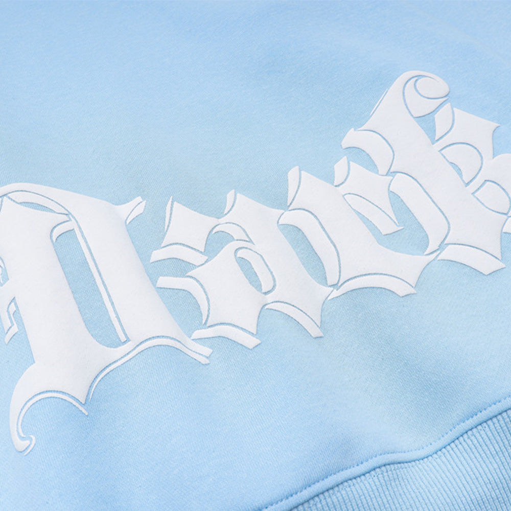 Stylish Gothic Cool Letter Printed Hoodie