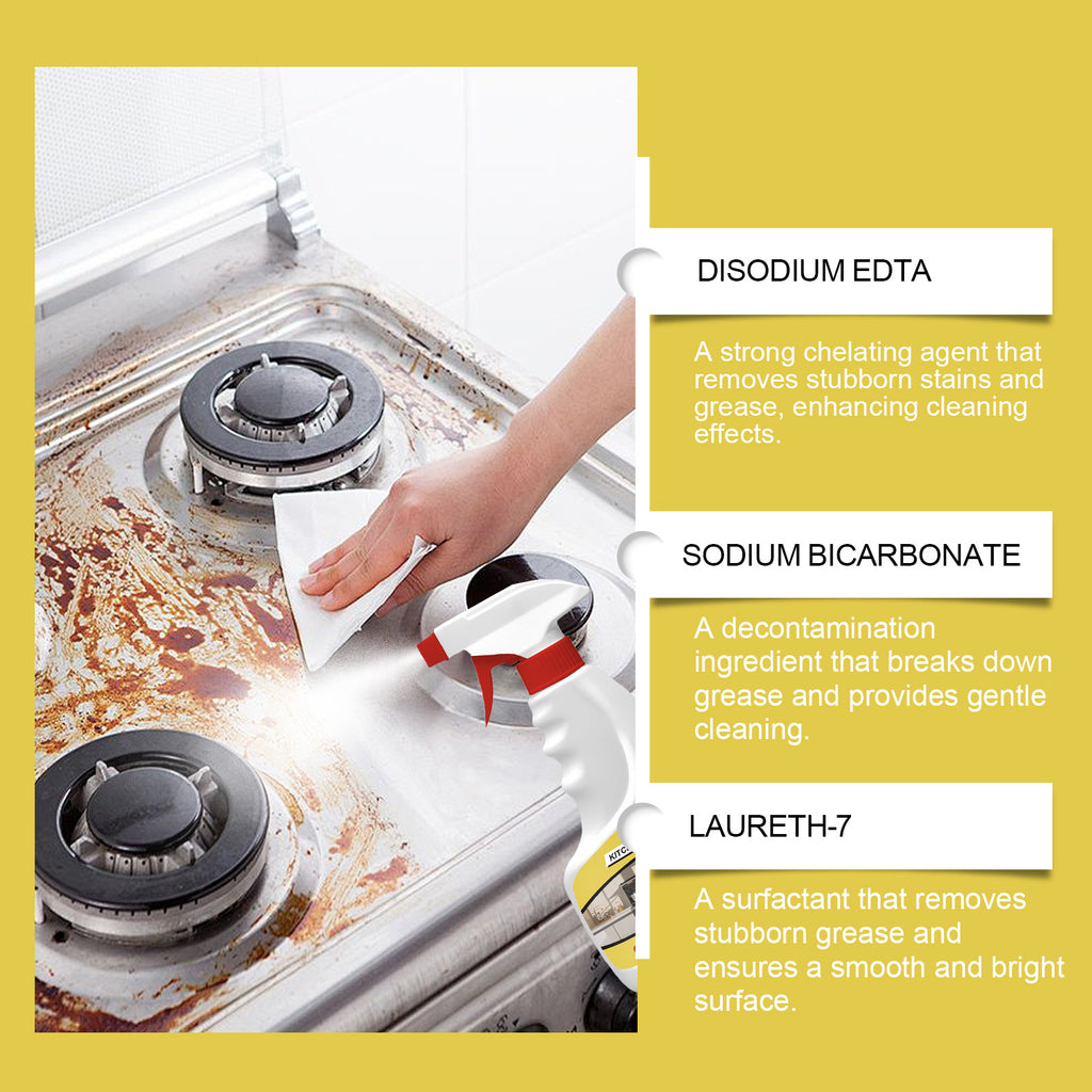 Kitchen Cleaner Deoiling Descaling Cleaner Foam Household Kitchen Countertop Cleaning