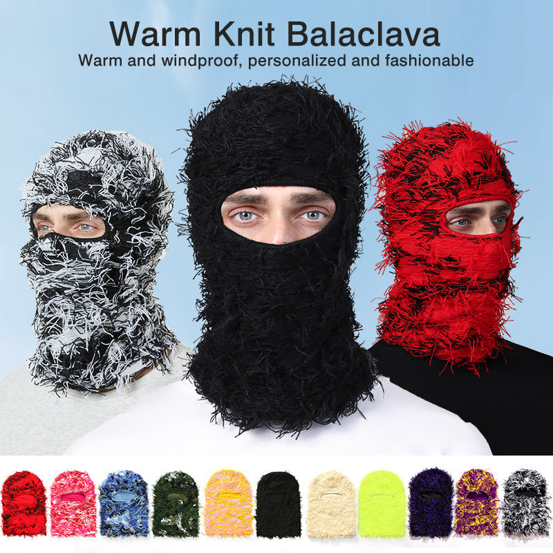 Balaclava Men And Women Funny Acrylic Knitted