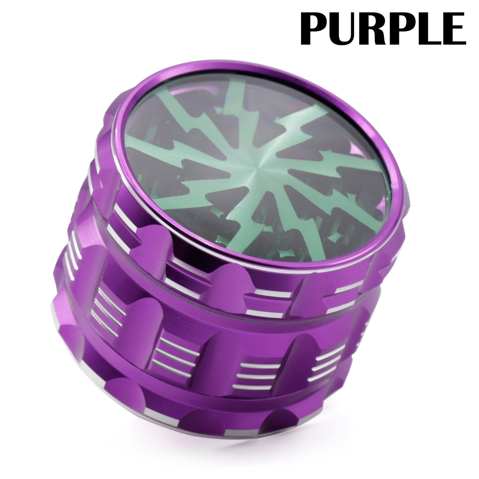 Aluminum alloy four-layer smoke grinder