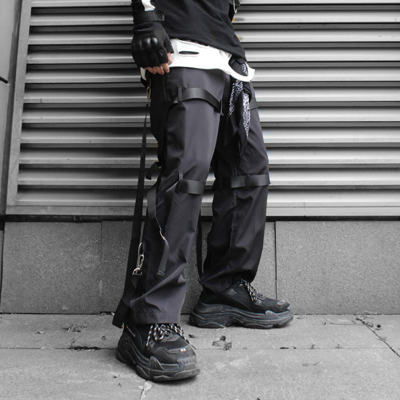 Trendy zip split Styled trousers