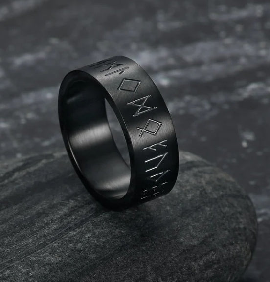 Fashion Titanium Steel Rotatable Ring