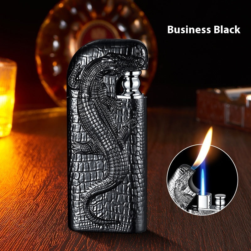 Three-dimensional Embossed  Styled Metal Lighter
