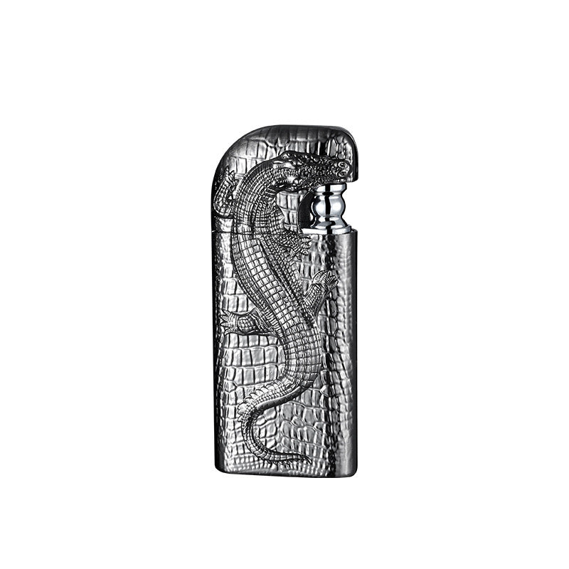 Three-dimensional Embossed  Styled Metal Lighter