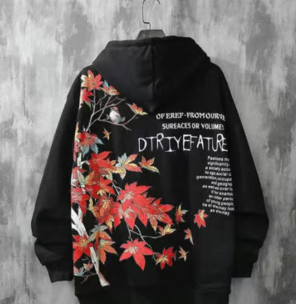 Harajuku Style Loose Hooded Loose Sweater