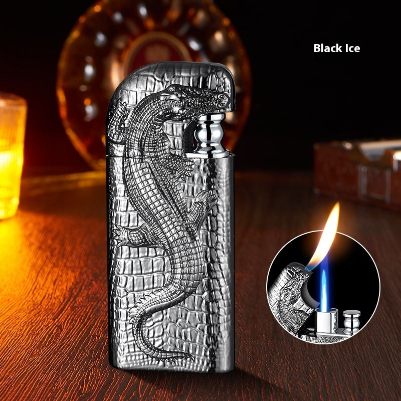 Three-dimensional Embossed  Styled Metal Lighter