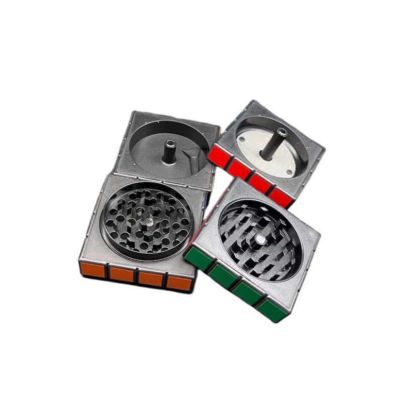 Fashion Color Printing Pattern Metal Grinder