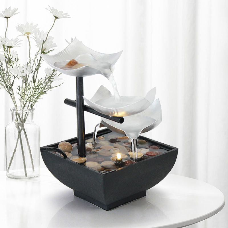 New Home Decoration Flowing Water Desktop Fountain Crafts For Home Decor