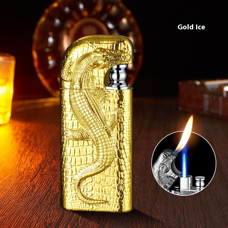 Three-dimensional Embossed  Styled Metal Lighter
