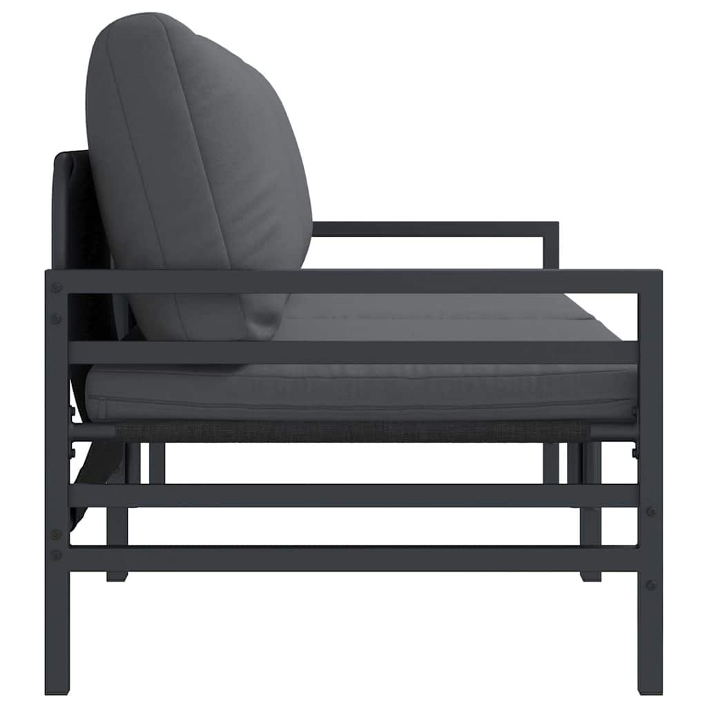 Garden Furniture with Cushions, Anthracite