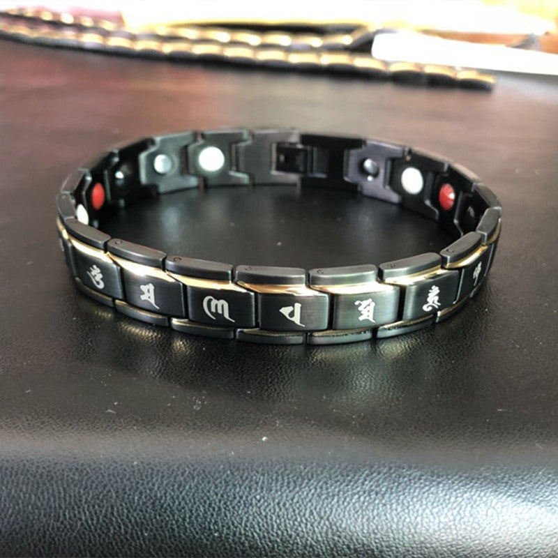 Anion Bracelet 15Mm Detachable Double Row Magnet Anion MenS Bracelet Anion Bracelet 15MM Detachable Double Row Magnet Anion Mens Bracelet